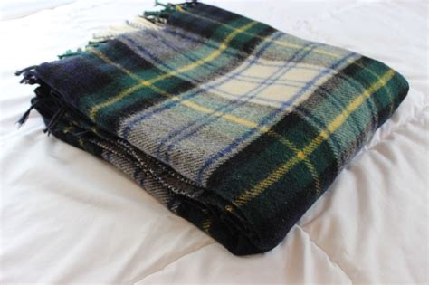 authentic scottish wool blankets.